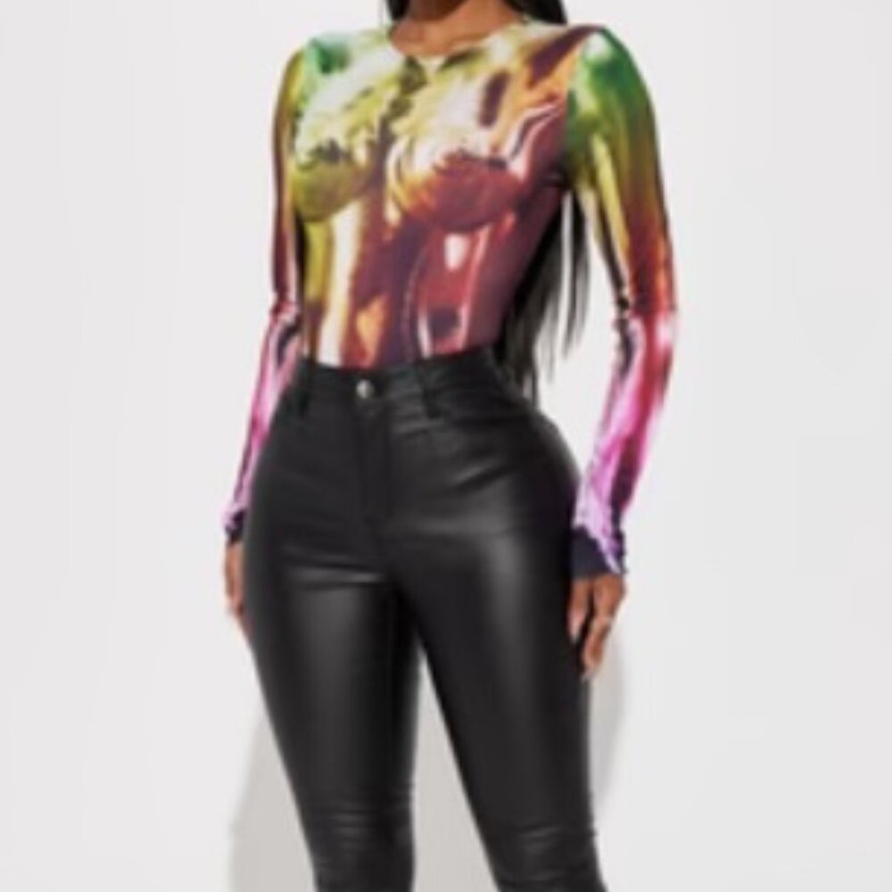 Sammie High Rise Pants - Black Size: XL